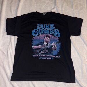 Luke Combs Growin Up And Gettin Old Tour 2024 Tshirt Size Large